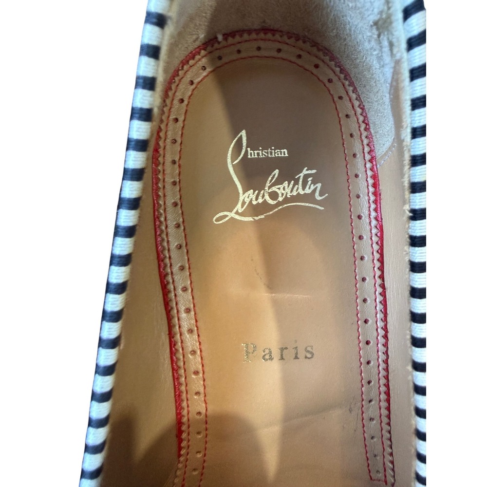 Christian Louboutin Laperouza Crest Loafers Black 40 EU or US 9 - Picture 3 of 13